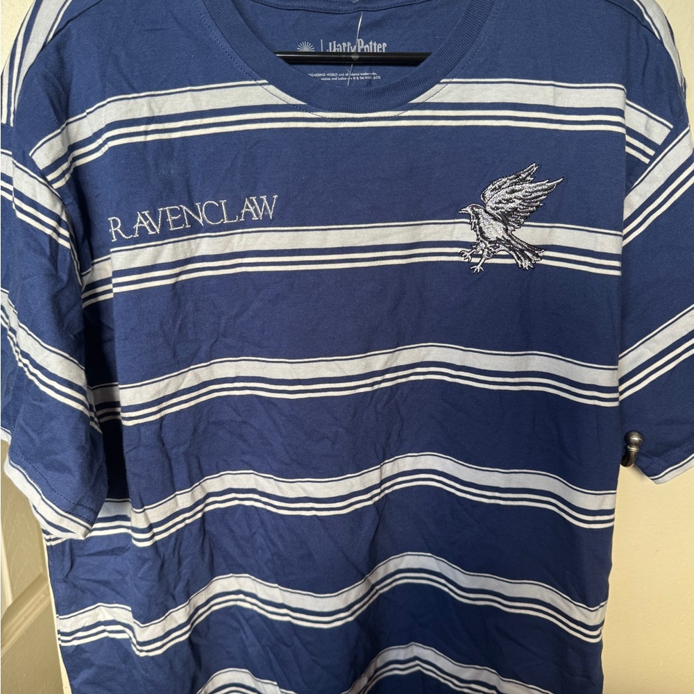 Harry Potter, Ravenclaw Blue Striped Men's Shirt